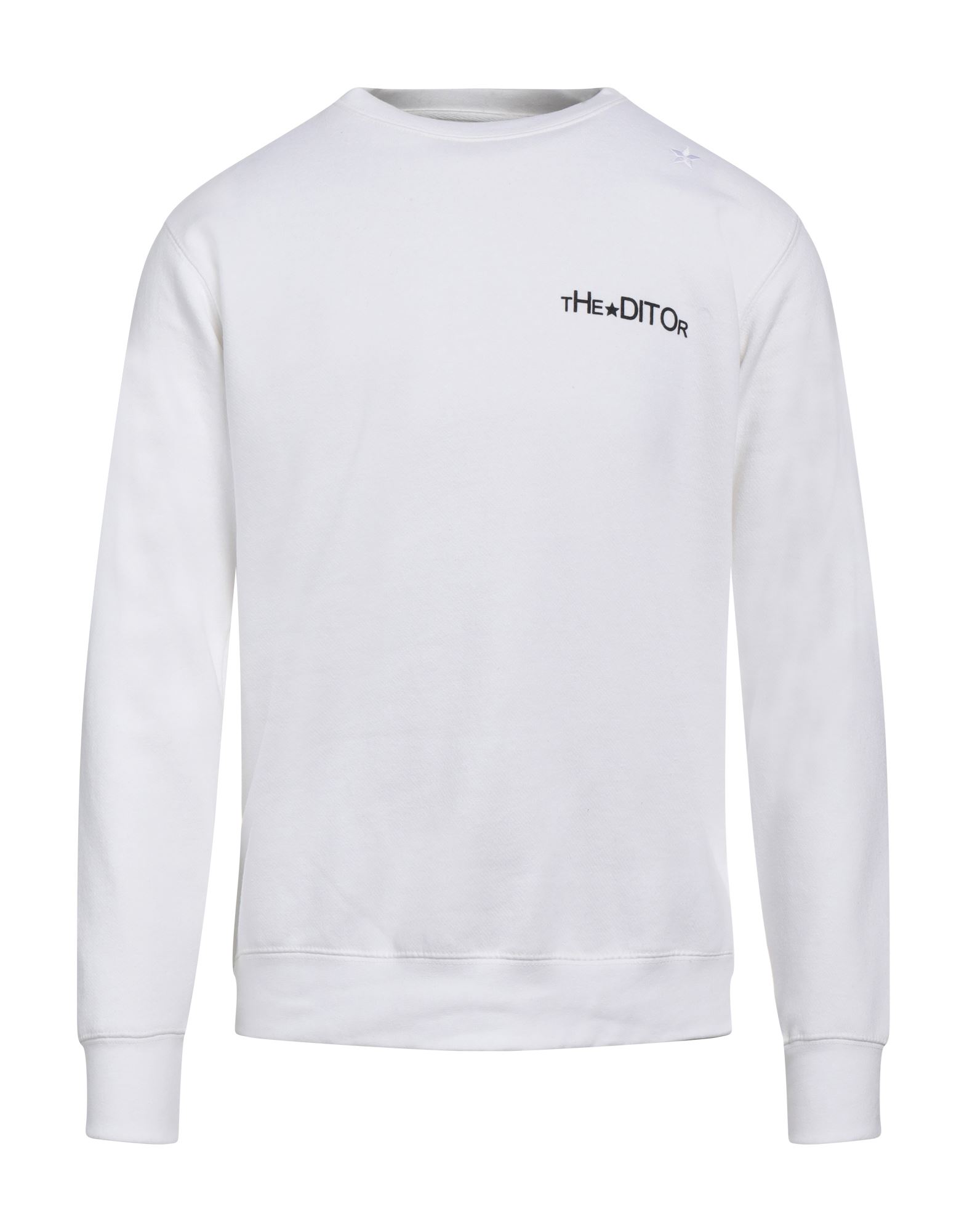 THE EDITOR Sweatshirt Herren Weiß von THE EDITOR