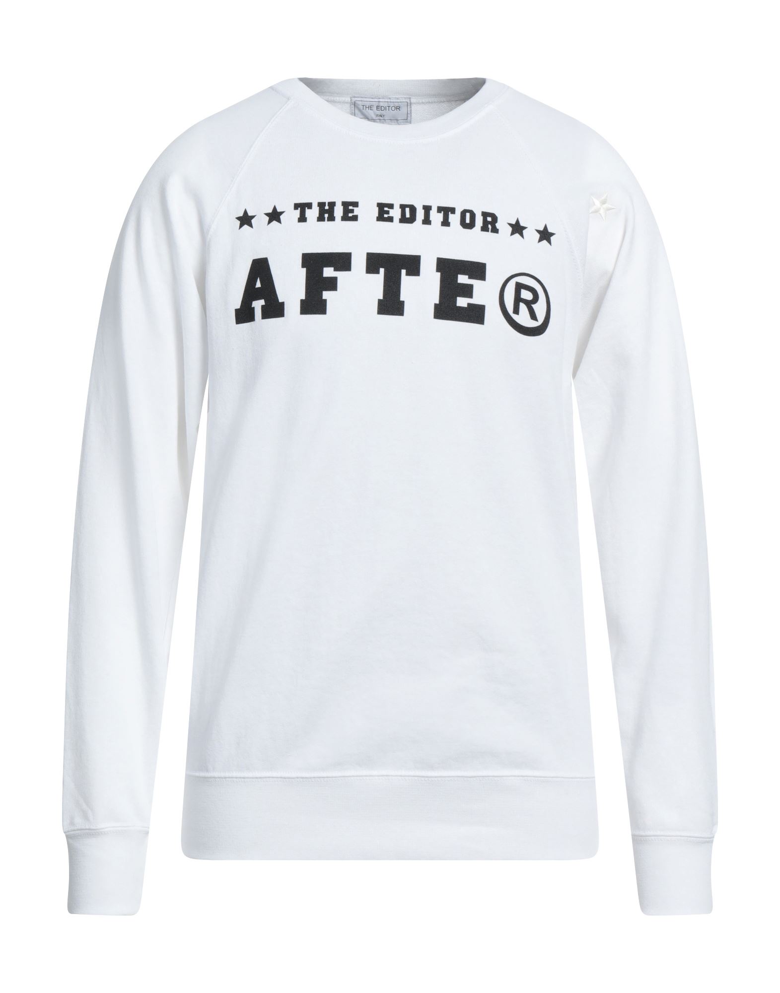 THE EDITOR Sweatshirt Herren Weiß von THE EDITOR