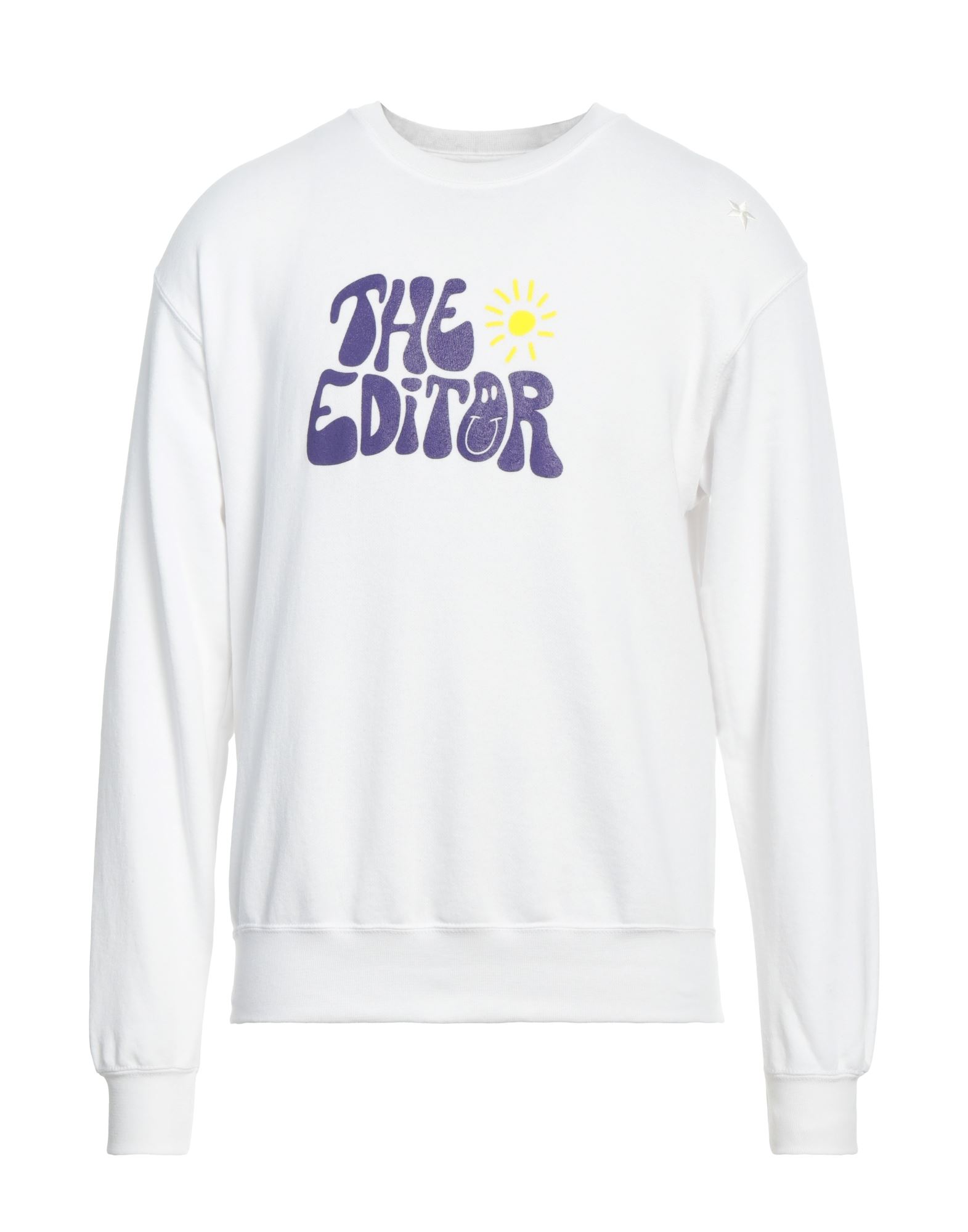 THE EDITOR Sweatshirt Herren Weiß von THE EDITOR