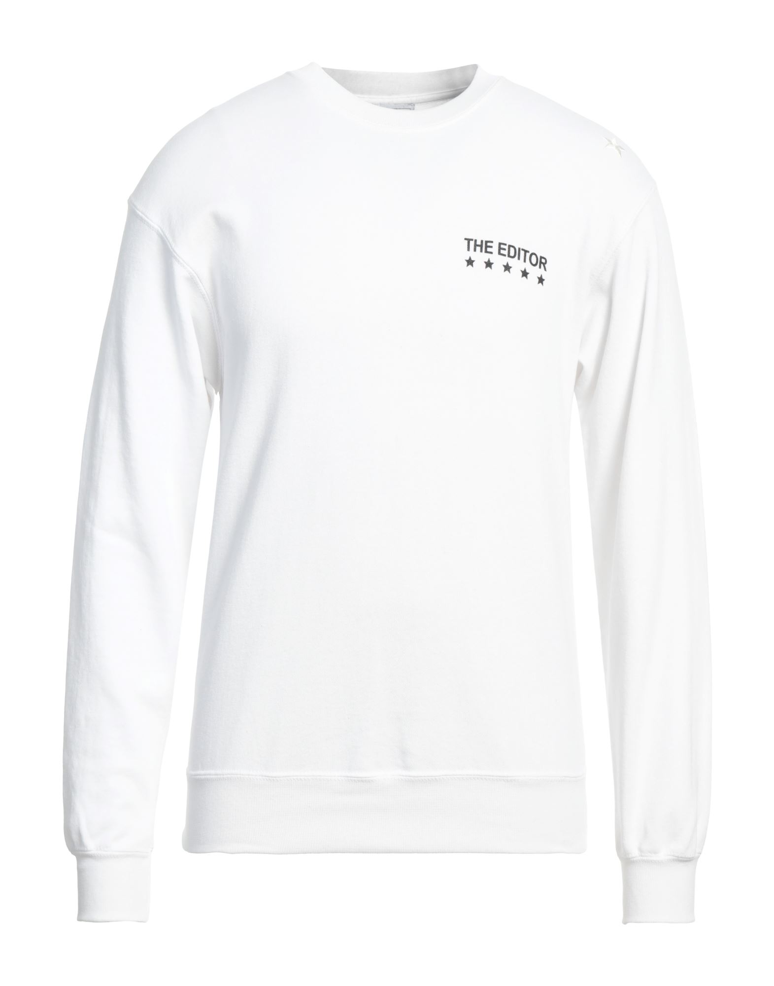 THE EDITOR Sweatshirt Herren Weiß von THE EDITOR