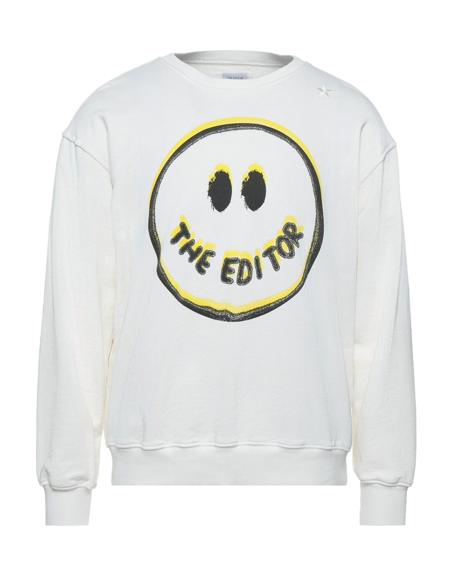 THE EDITOR Sweatshirt Herren Weiß von THE EDITOR