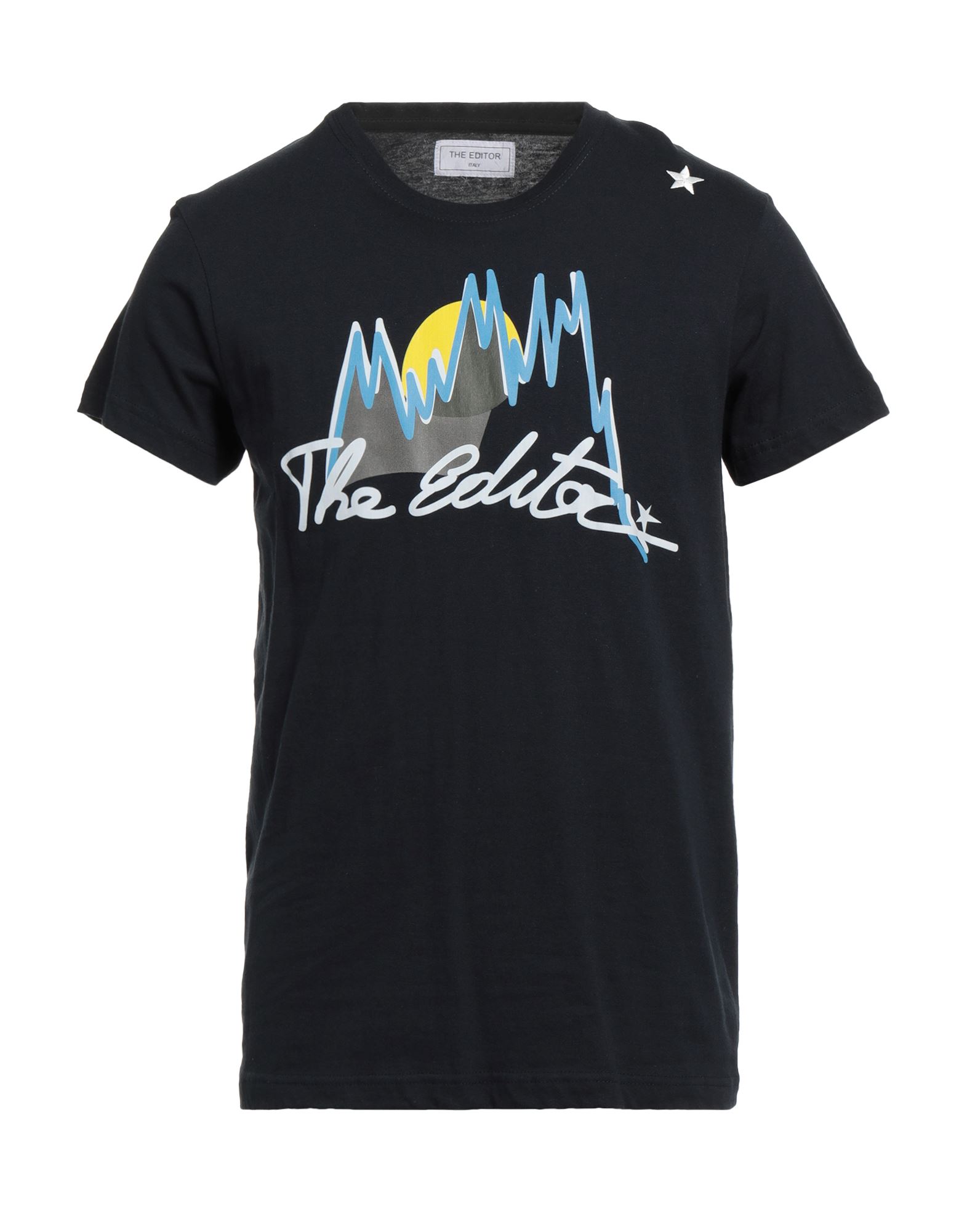 THE EDITOR T-shirts Herren Nachtblau von THE EDITOR