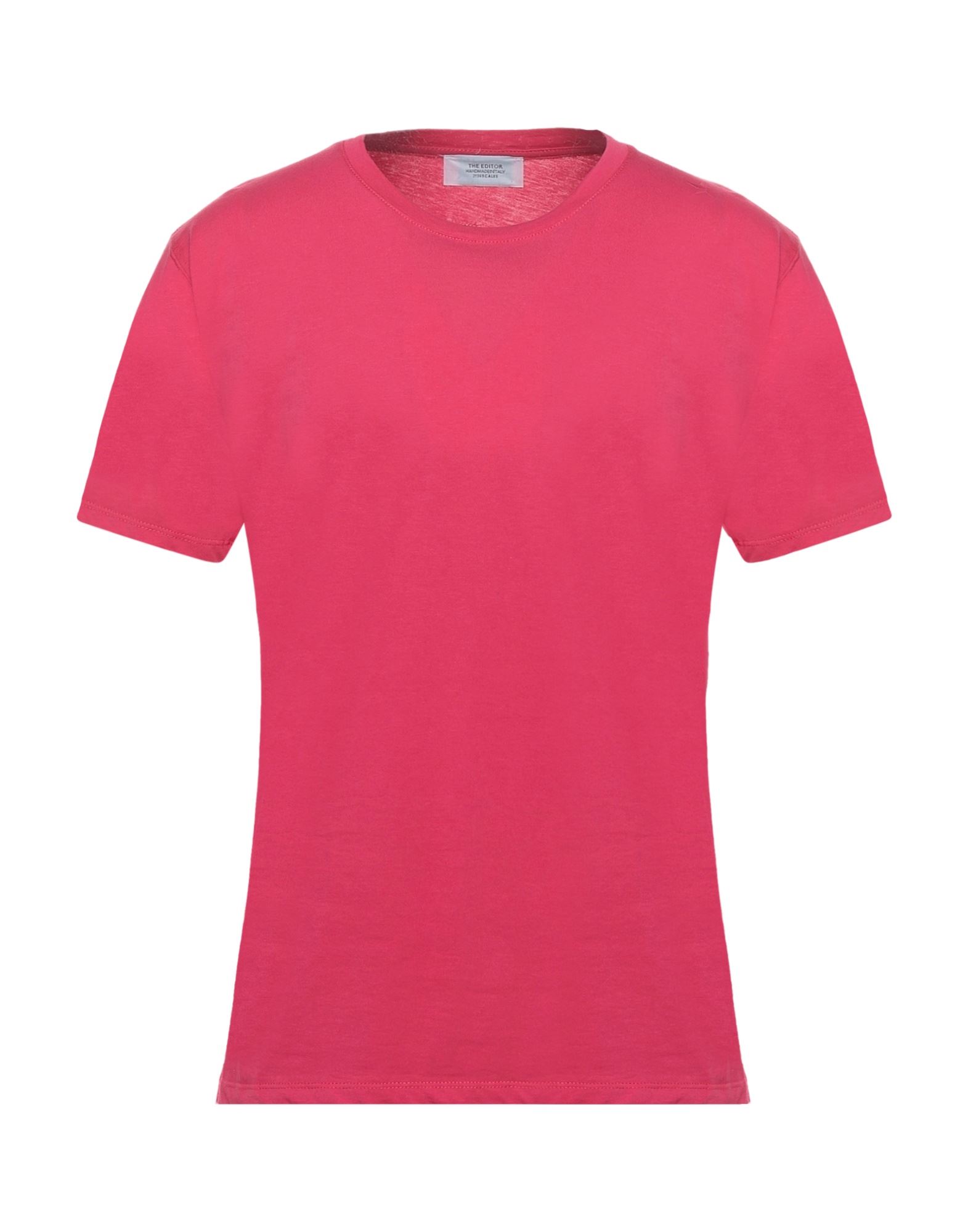 THE EDITOR T-shirts Herren Fuchsia von THE EDITOR