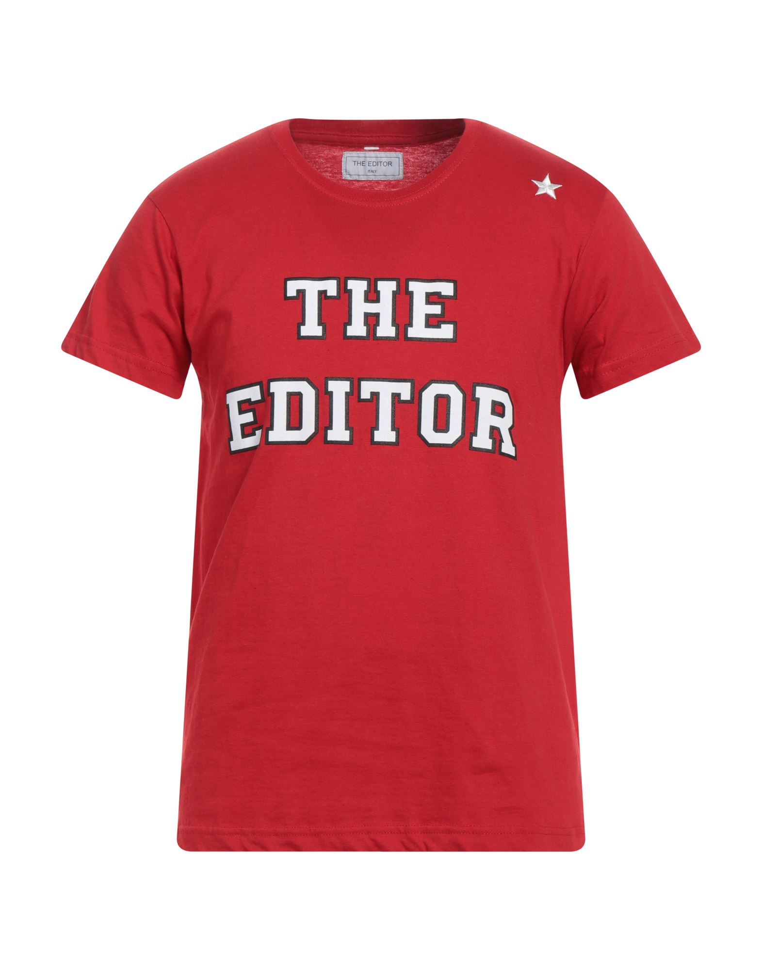 THE EDITOR T-shirts Herren Rot von THE EDITOR