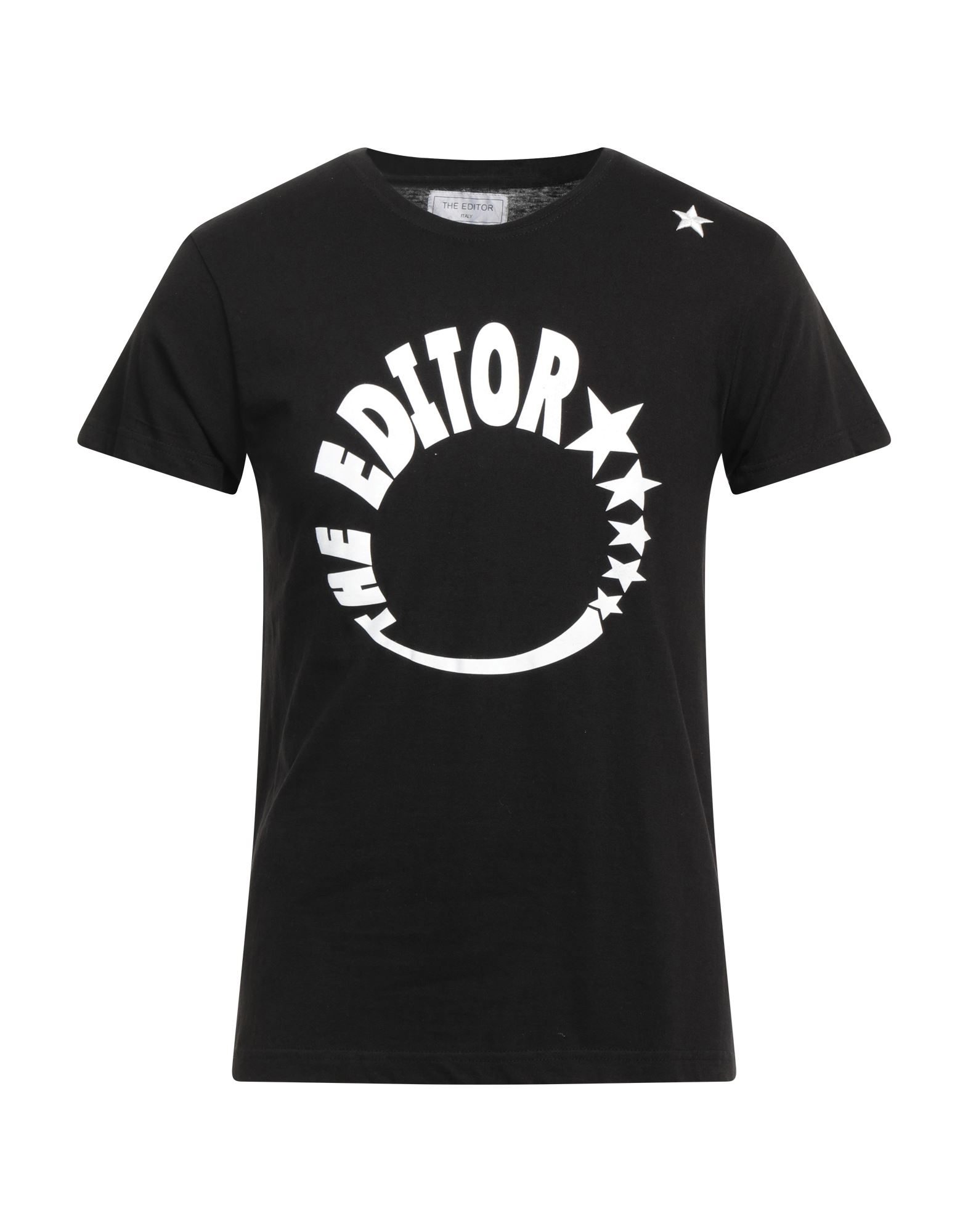 THE EDITOR T-shirts Herren Schwarz von THE EDITOR