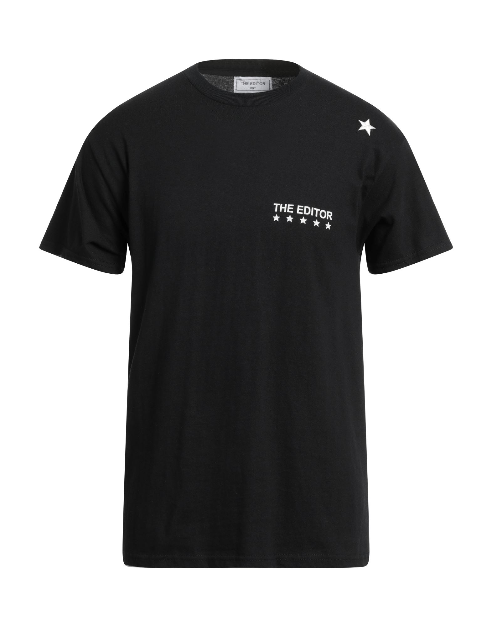 THE EDITOR T-shirts Herren Schwarz von THE EDITOR