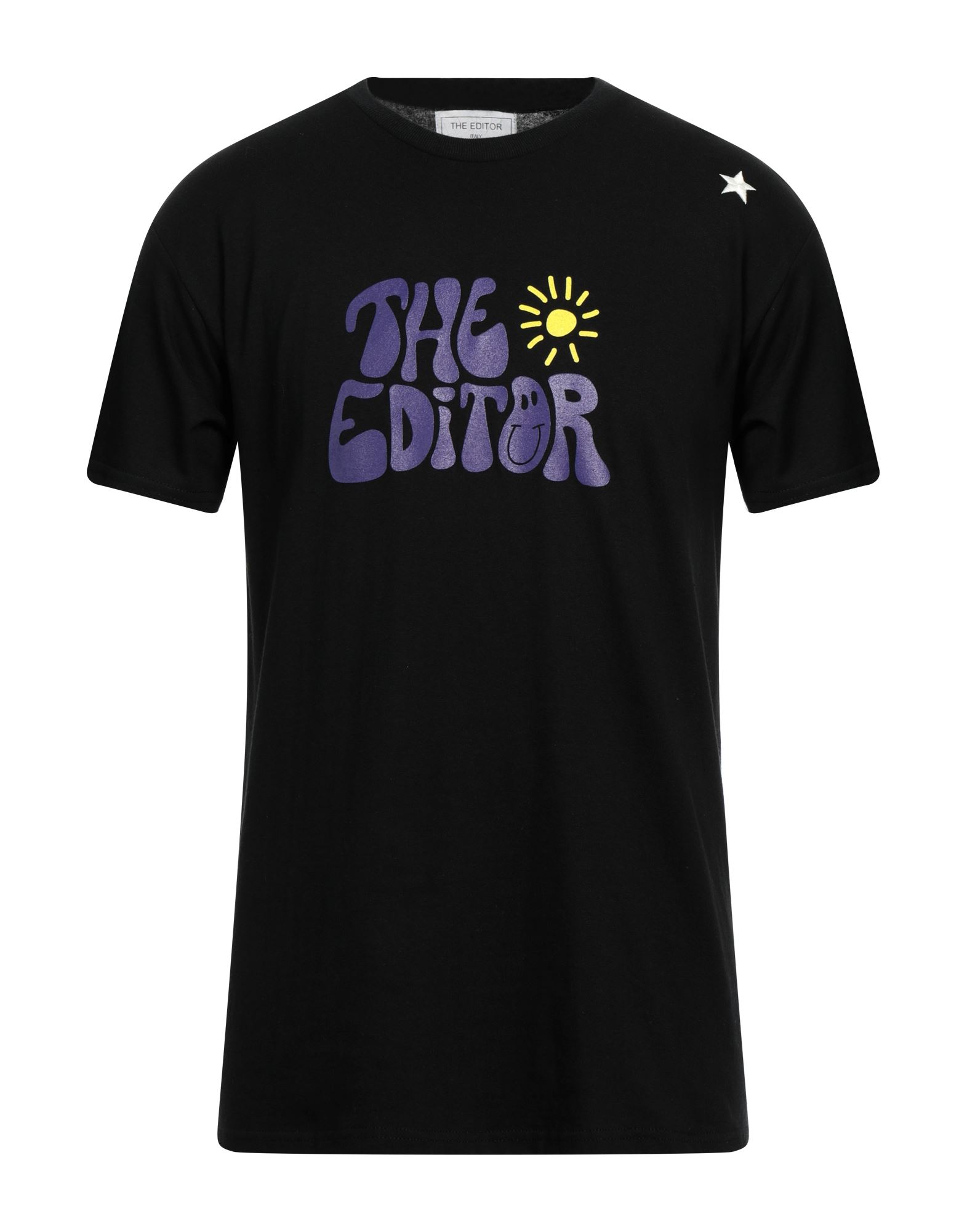 THE EDITOR T-shirts Herren Schwarz von THE EDITOR