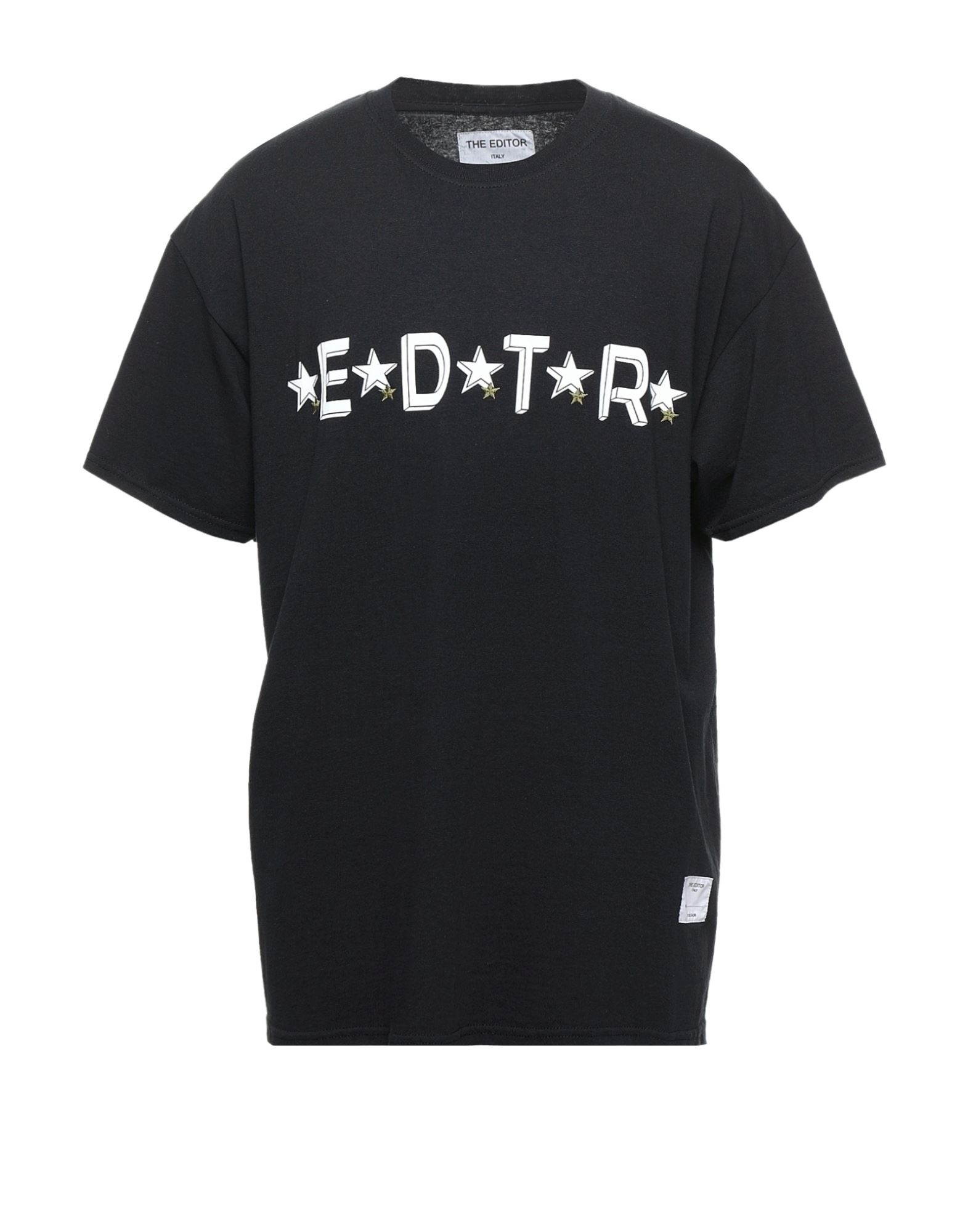 THE EDITOR T-shirts Herren Schwarz von THE EDITOR