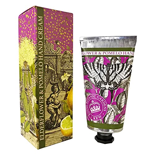 Royal Botanical Gardens, Kew Elderflower & Pomelo Hand Cream, 75mls von The English Soap Company