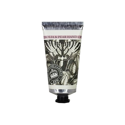 Royal Botanical Gardens, Kew Magnolia & Pear Hand Cream, 75mls von The English Soap Company