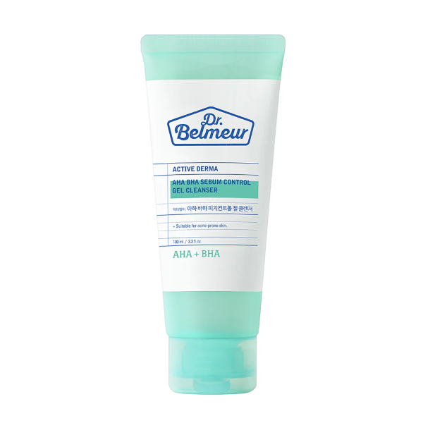 THE FACE SHOP - Dr.Belmeur AHA/BHA Sebum Control Gel Cleanser - 100ml von THE FACE SHOP