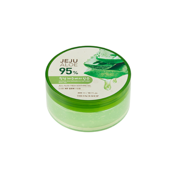 THE FACE SHOP - Fresh Jeju Aloe 95% Soothing Gel - 300ml von THE FACE SHOP