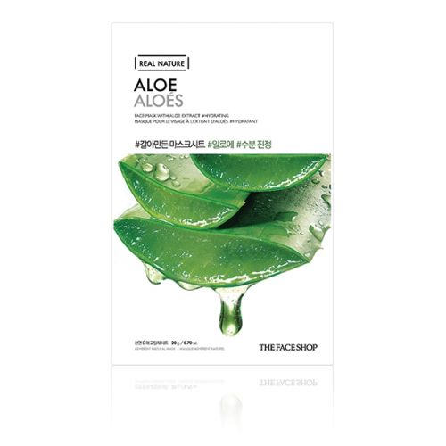 THE FACE SHOP - Real Nature Face Mask - Aloe - 1stück von THE FACE SHOP