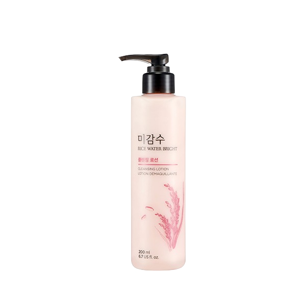 THE FACE SHOP - Rice Water Bright Cleansing Lotion - 200ml von THE FACE SHOP