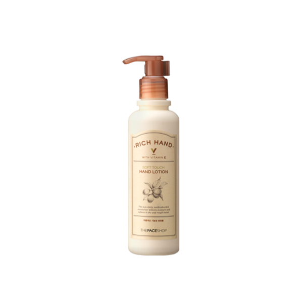 THE FACE SHOP - Rich Hand V Soft Touch Hand Lotion - 200ml von THE FACE SHOP