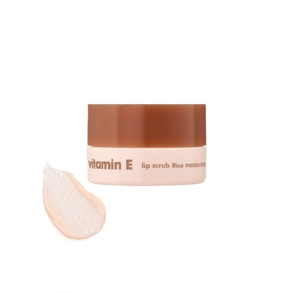 THE FACE SHOP - Vitamin E Lip Scrub - Rice - 14g von THE FACE SHOP