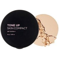 THE FACE SHOP - fmgt Tone Up Skin Compact - 2 Colors #V201 Apricot Beige von THE FACE SHOP