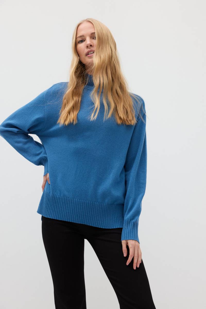 THE FASHION PEOPLE - Merino Sweater ice blue - Gr. - L von THE FASHION PEOPLE
