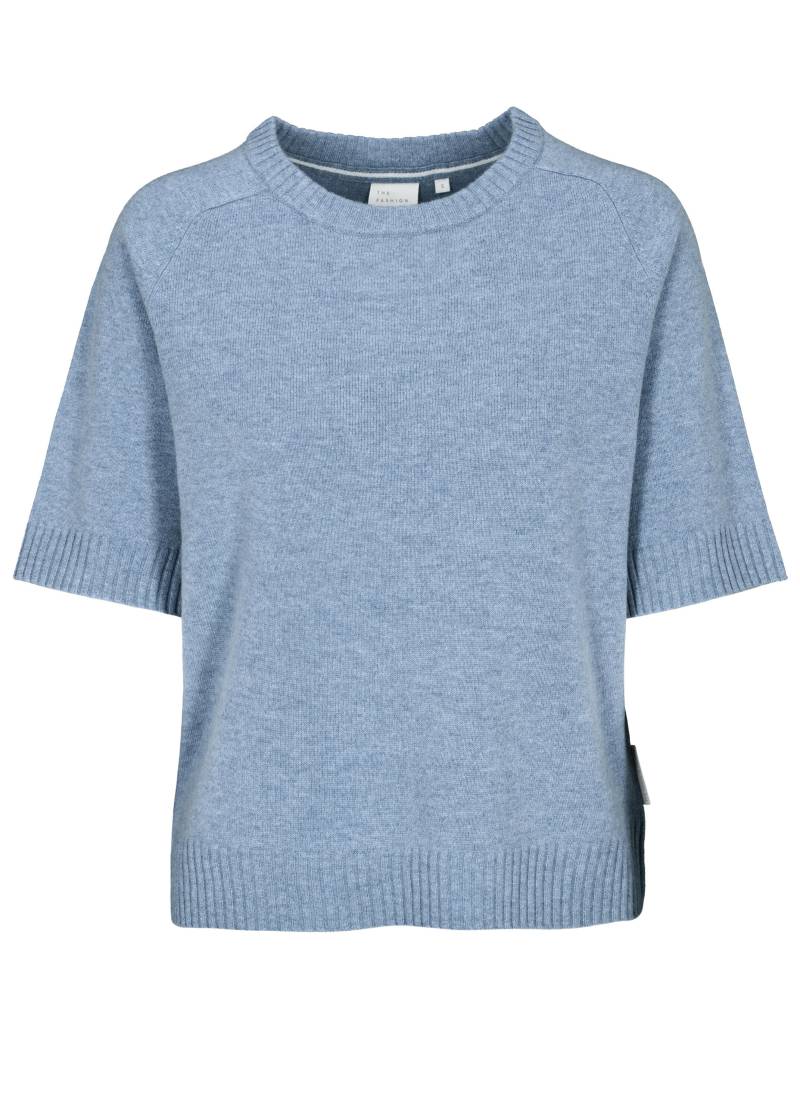 THE FASHION PEOPLE - Merino T-Shirt mountain blue mel. - Gr. - 3XL von THE FASHION PEOPLE