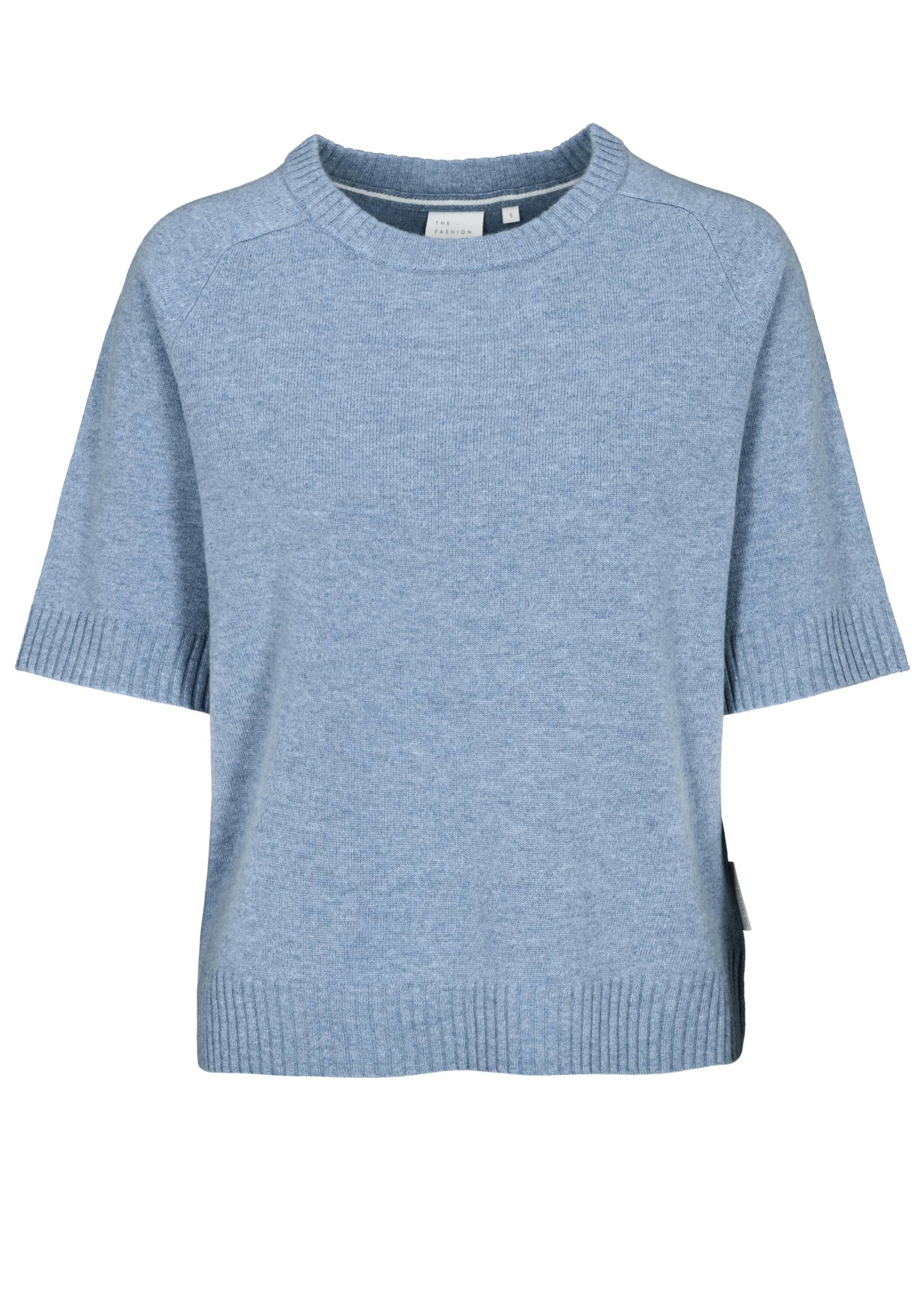 THE FASHION PEOPLE - Merino T-Shirt mountain blue mel. - Gr. - XXL von THE FASHION PEOPLE