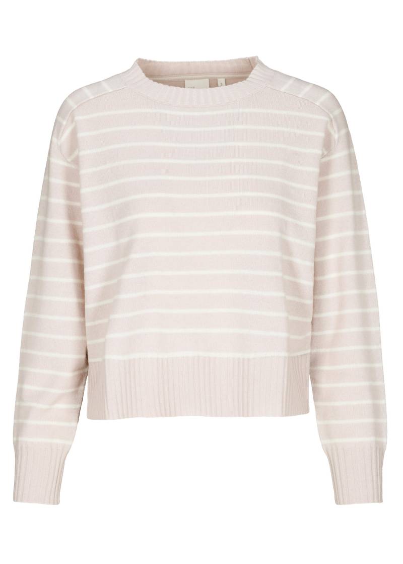 THE FASHION PEOPLE - Merino striped Sweater stone stripe - Gr. - XL von THE FASHION PEOPLE