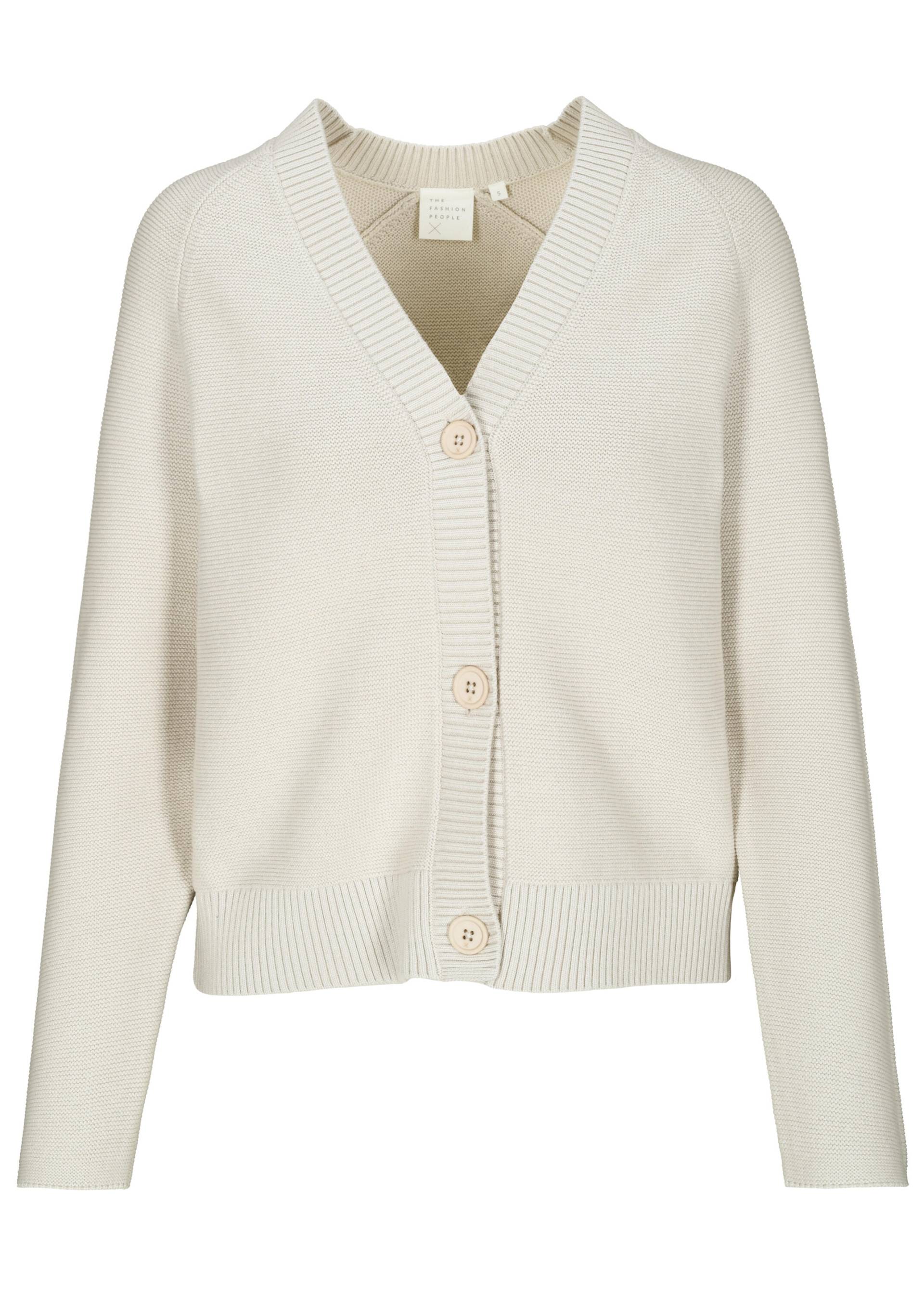 THE FASHION PEOPLE - NOS Cardigan reverse knit - Gr. - XXL von THE FASHION PEOPLE