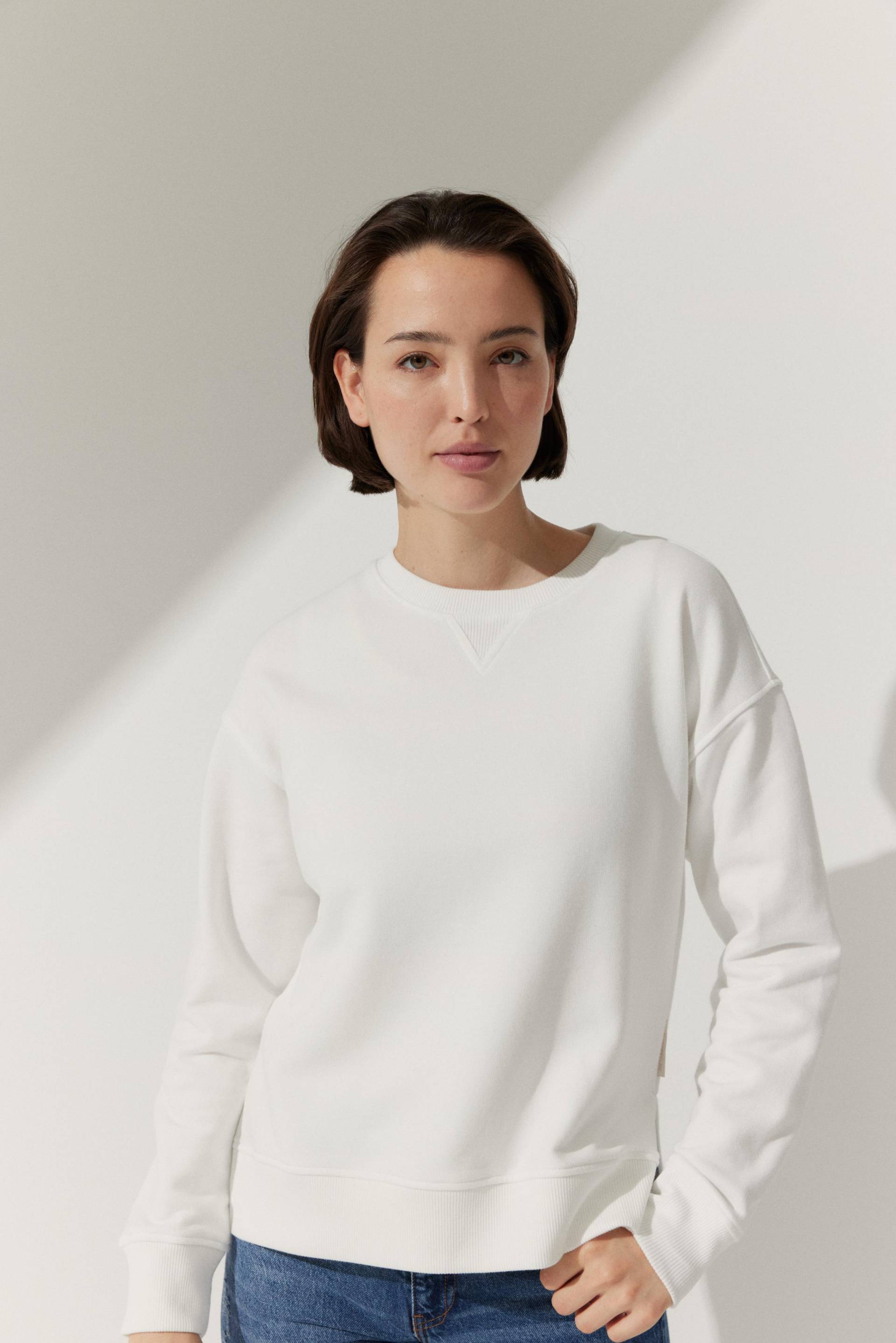 THE FASHION PEOPLE - NOS Sweatshirt 105 warm white - Gr. - M von THE FASHION PEOPLE