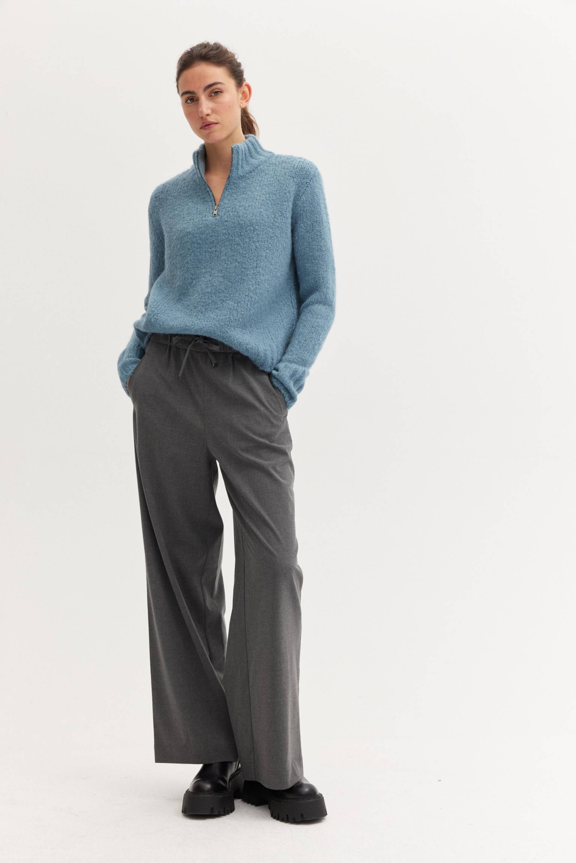 THE FASHION PEOPLE - Pants anthra mel. - Gr. - 38 von THE FASHION PEOPLE