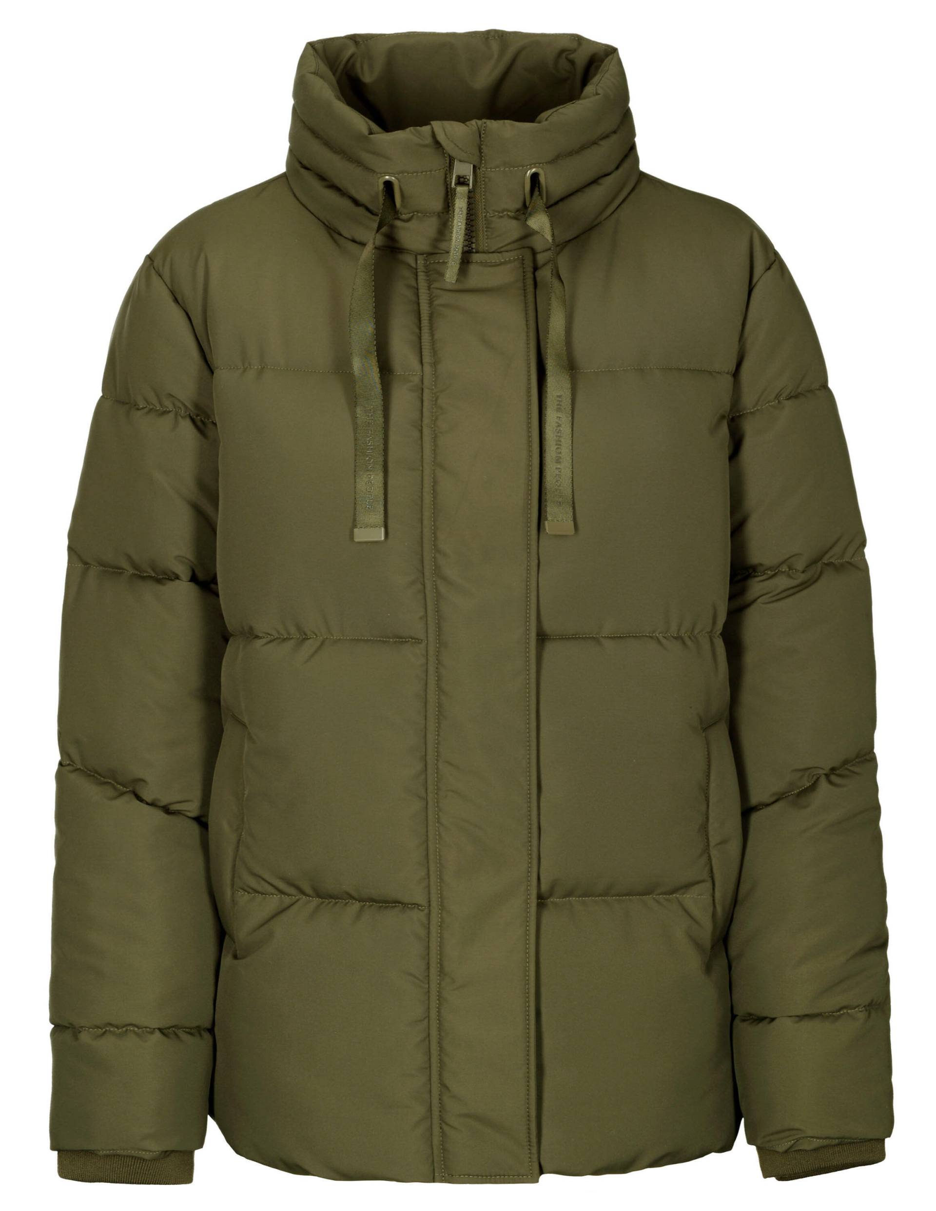 THE FASHION PEOPLE - Puffer long jacket moss - Gr. - 42 von THE FASHION PEOPLE