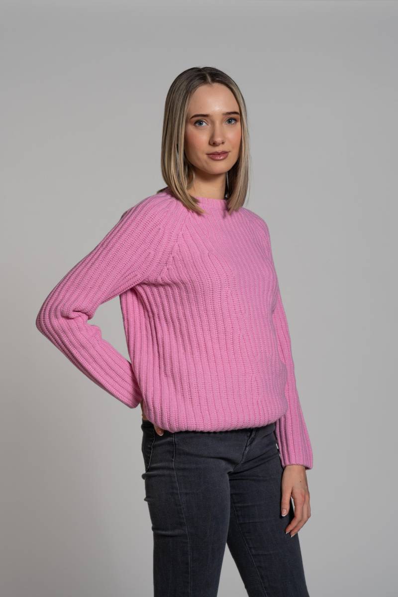 THE FASHION PEOPLE - Rib Roundneck knitted winter pink - Gr. - M von THE FASHION PEOPLE
