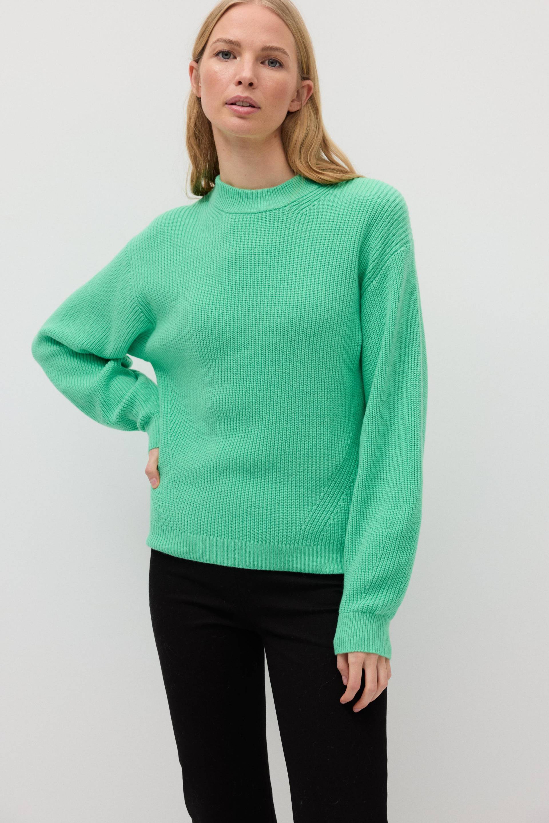 THE FASHION PEOPLE - Roundneck sweater jade - Gr. - S von THE FASHION PEOPLE