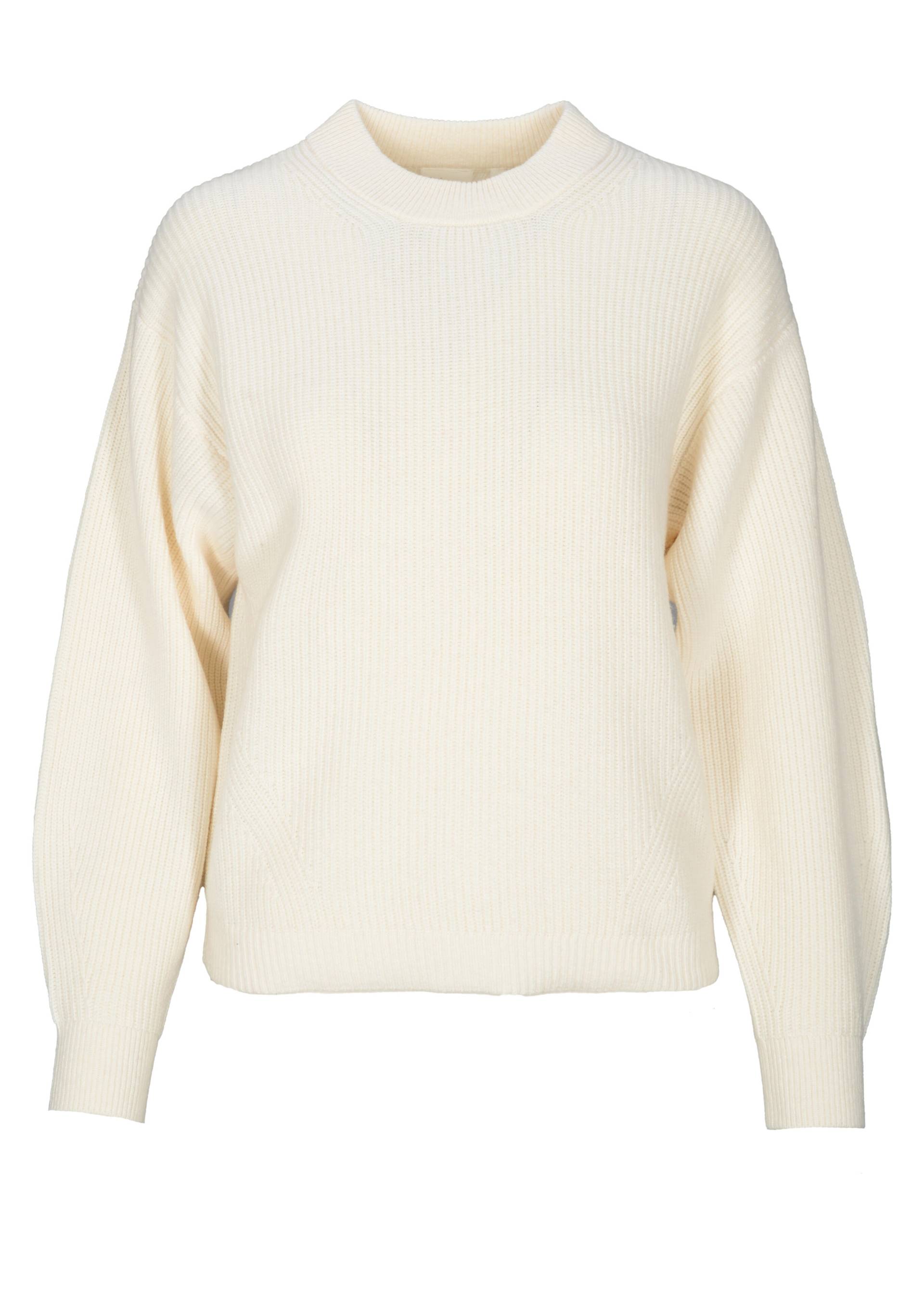 THE FASHION PEOPLE - Roundneck sweater wool white - Gr. - XL von THE FASHION PEOPLE