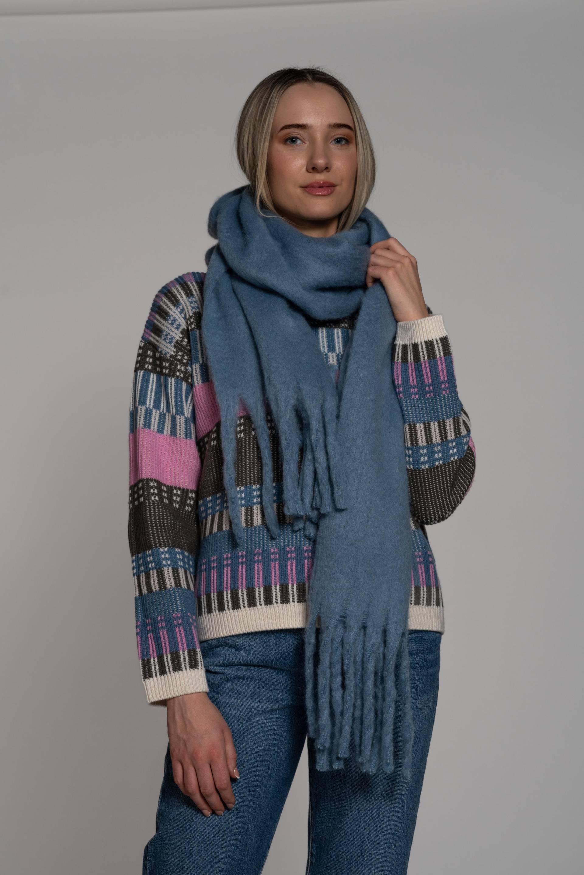 THE FASHION PEOPLE - Scarf Solid ice blue von THE FASHION PEOPLE
