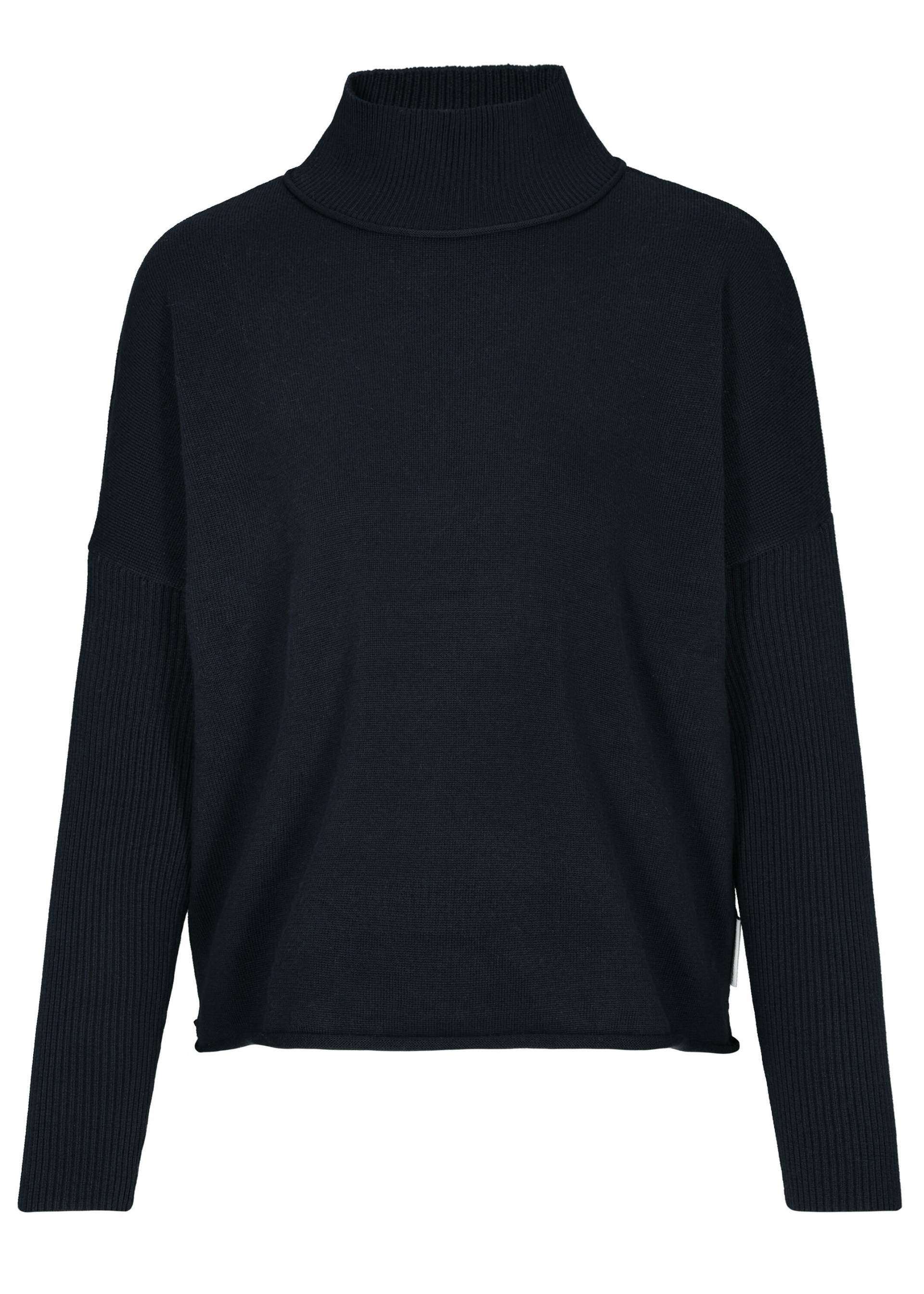THE FASHION PEOPLE - Seawool oversized Turtleneck navy - Gr. - M von THE FASHION PEOPLE