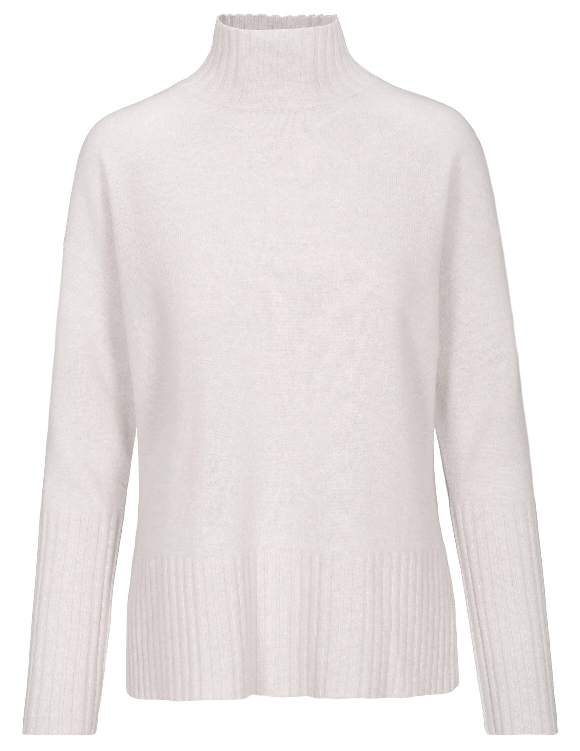 THE FASHION PEOPLE - Turtleneck Merino new stone melange - Gr. - XL von THE FASHION PEOPLE