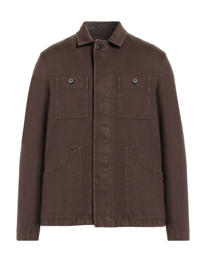 THE GIGI Jeanshemd Herren Schokobraun von THE GIGI