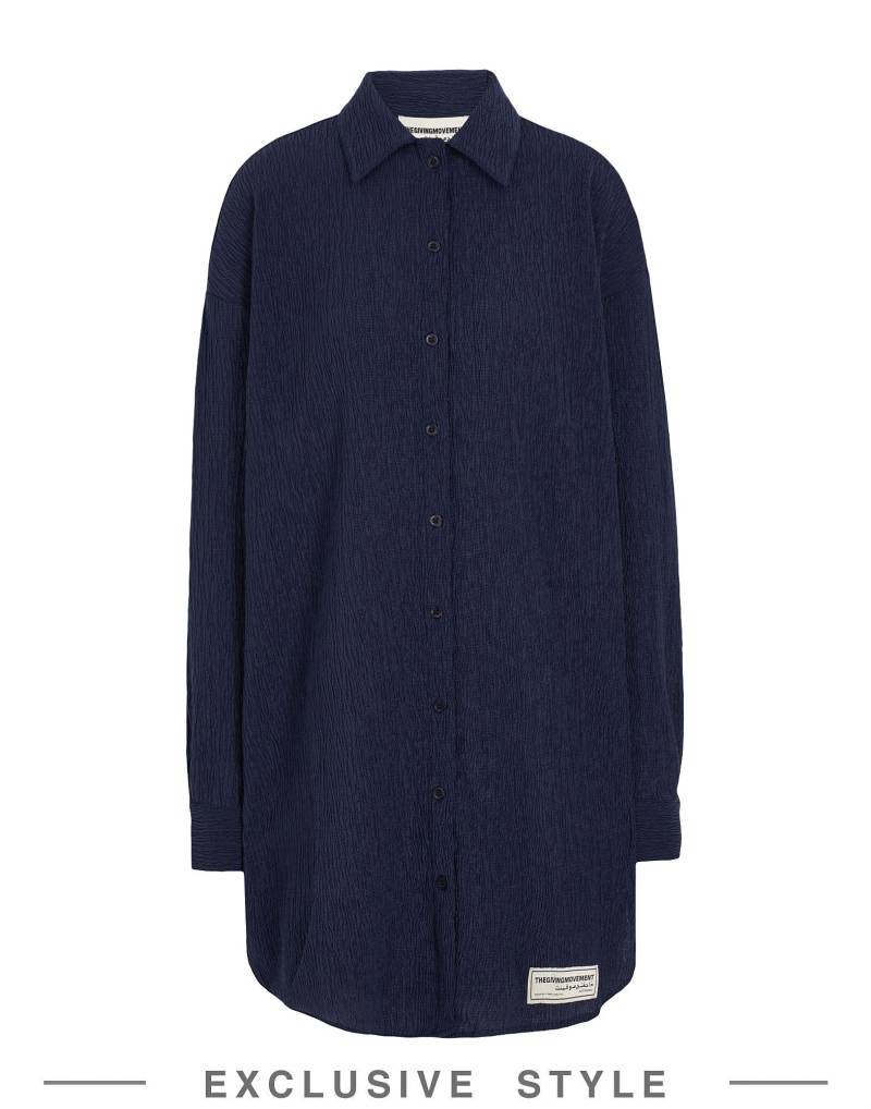 THE GIVING MOVEMENT x YOOX Mini-kleid Damen Nachtblau von THE GIVING MOVEMENT x YOOX