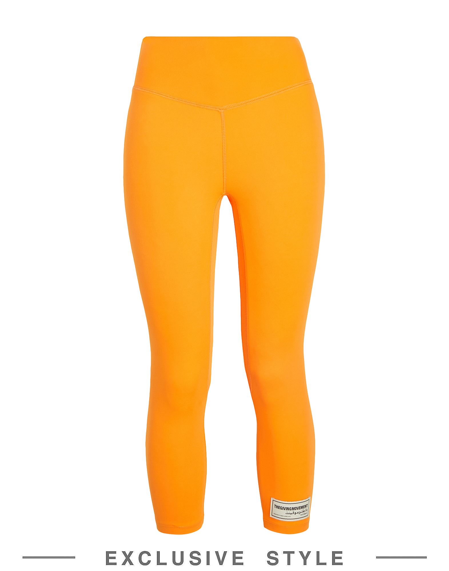 THE GIVING MOVEMENT x YOOX Leggings Damen Orange von THE GIVING MOVEMENT x YOOX