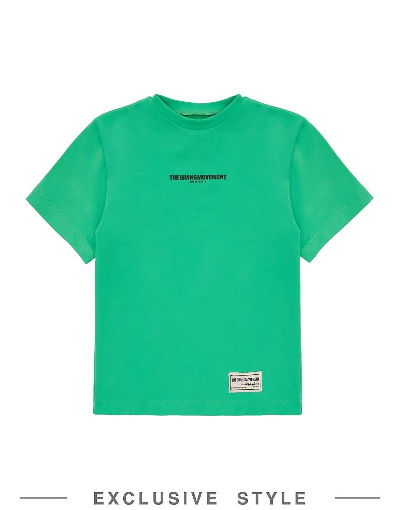 THE GIVING MOVEMENT x YOOX T-shirts Kinder Säuregrün von THE GIVING MOVEMENT x YOOX
