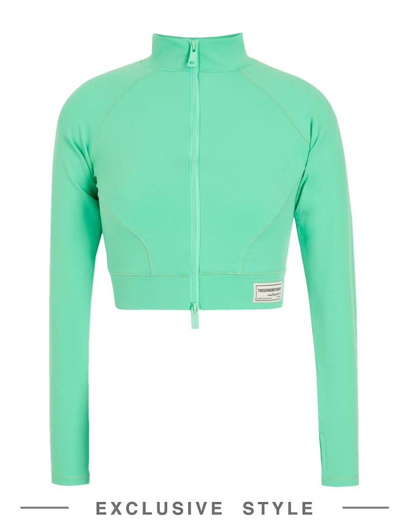 THE GIVING MOVEMENT x YOOX Top Damen Grün von THE GIVING MOVEMENT x YOOX