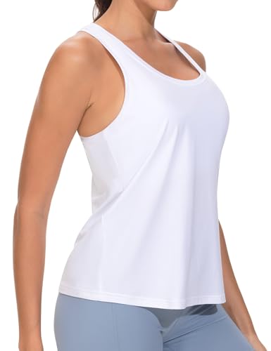 THE GYM PEOPLE Damen Racerback Sport Tanks Tops Ärmellos Workout Laufen Athletic Yoga Shirts von THE GYM PEOPLE