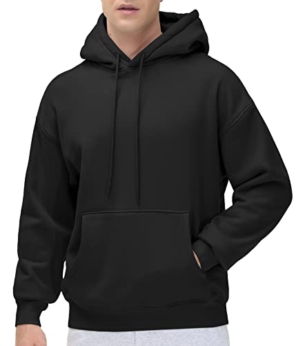 THE GYM PEOPLE Herren Kapuzenpullover Fleece Loose Fit Pullover Hoodie Ultra Soft Sweatshirt mit Taschen von THE GYM PEOPLE