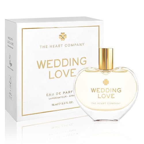 WEDDING LOVE | Parfum Damen 75ml | Eau de Parfum für Frauen | EDP | Womens Perfume | Damenduft von THE HEART COMPANY