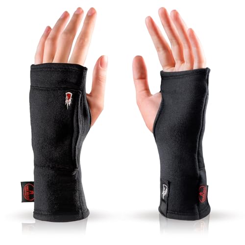 THE HEAT COMPANY - Merino Tube - Fingerlose Merino Handschuhe - Premium Qualität - Pulswärmer für Damen & Herren - ohne Fingerkuppen: Halbfinger Handschuhe - Handstulpen von THE HEAT COMPANY