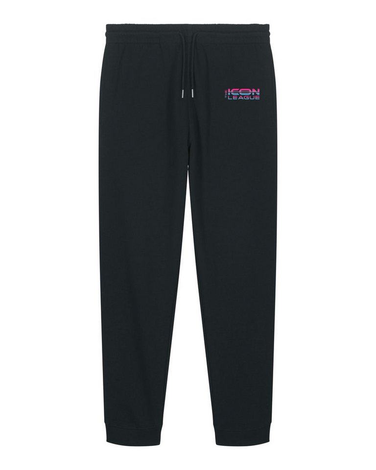 THE ICON LEAGUE Jogginghose Trainingshose für Herren Damen und Jugendliche (1er Set, 1x Hose) Elastischer Bund mit Kordelzug und gerippten Beinabschlüssen von THE ICON LEAGUE