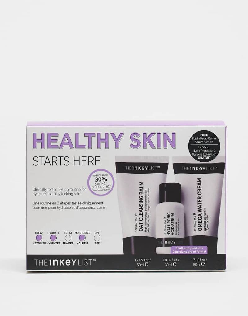 The INKEY List - Healthy Skin Starts Here - Hautpflegeset - 32% Rabatt-Keine Farbe von THE INKEY LIST
