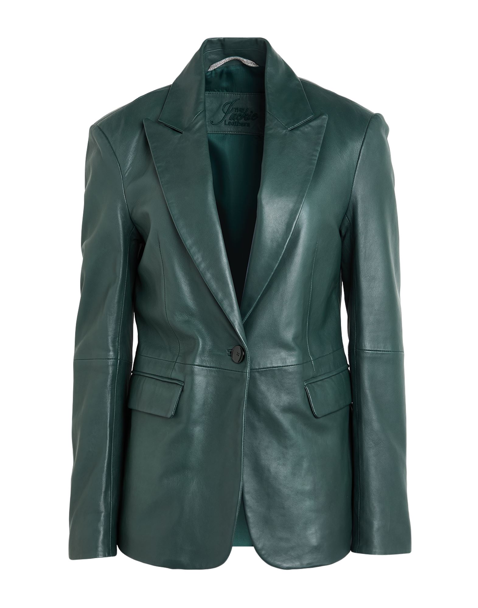 THE JACK AND JACKIE LEATHERS Blazer Damen Dunkelgrün von THE JACK AND JACKIE LEATHERS
