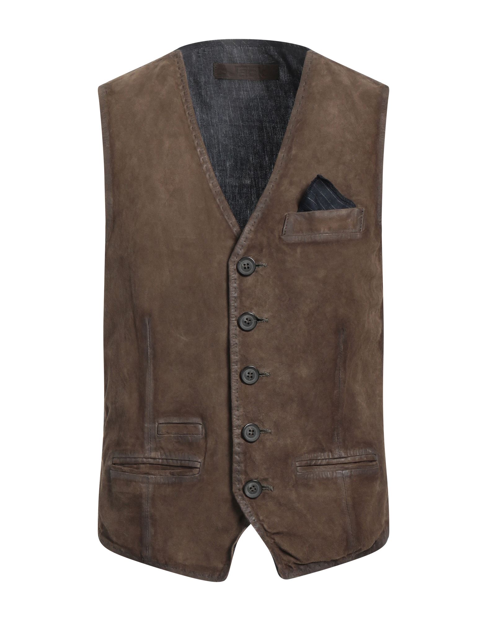 THE JACK AND JACKIE LEATHERS Couture-weste Herren Dunkelgrün THE JACK AND JACKIE LEATHERS Couture-weste Herren Dunkelgrün von THE JACK AND JACKIE LEATHERS