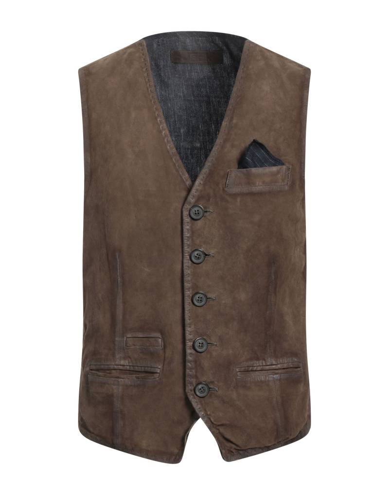 THE JACK AND JACKIE LEATHERS Couture-weste Herren Dunkelgrün THE JACK AND JACKIE LEATHERS Couture-weste Herren Dunkelgrün von THE JACK AND JACKIE LEATHERS