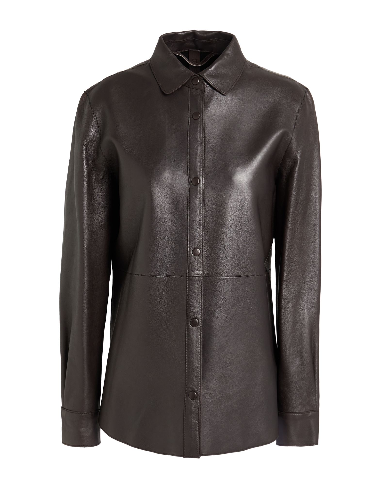 THE JACK AND JACKIE LEATHERS Hemd Damen Dunkelbraun von THE JACK AND JACKIE LEATHERS